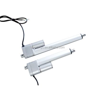 China Waterproof 12V Linear Electric Actuator with Feedback Mini High Speed ​​DC Motor for POS Desk, Hospital Beds for sale