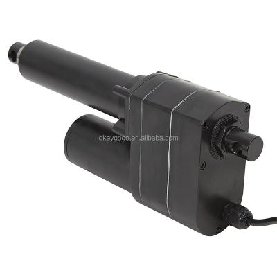 China 10000N 1000KG 12V 24V Waterproof Heavy Duty Linear Actuator with Hall Effect Sensor Position Feedback Electric Linear Actuator 12v 24v for sale