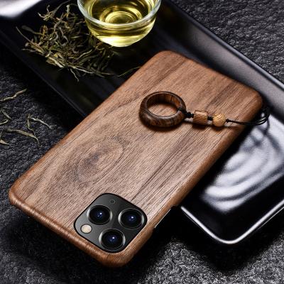 China Hot Selling Anti-fall True Wooden Phone Case With Ring Max i11 xr 12 Pro Cell Phone Cases Custom Sublimation Cell Phone Cases For iPhone for sale