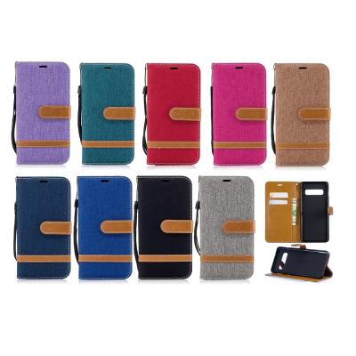 China Anti-fall hot promotion leather card holder with wrist strap holder customized mobile phone case a12 s21 cell phone case for samsung galaxy for sale