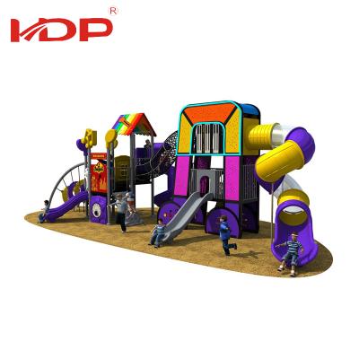 China 3-12 Years Old Customized Kids Climbing Outdoor Playground Kids Game Slide Equipment for sale