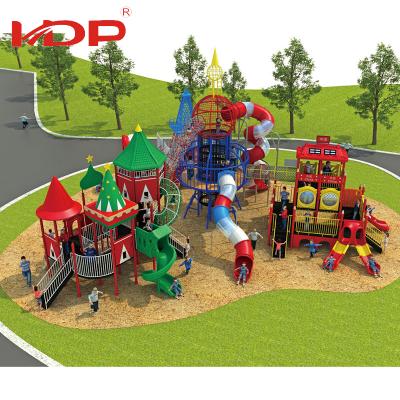 China 3-12 Years Old Children Outdoor Recreational Sports Adventure Playground Kindergarten Children's Playground Slides for sale