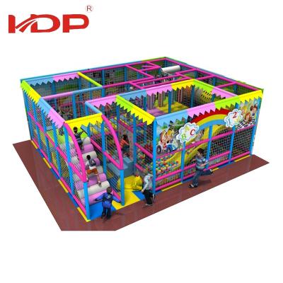 China Hot Selling 3-14 Years Old Toddler Kids Playground Small Soft Slide Ball Pool Equipment Indoor Playground for sale