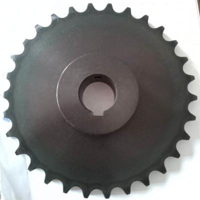 China Garment Shops Factory Cheap Price Custom Black Drive Sprocket Chain Wheel With Finish Hole for sale