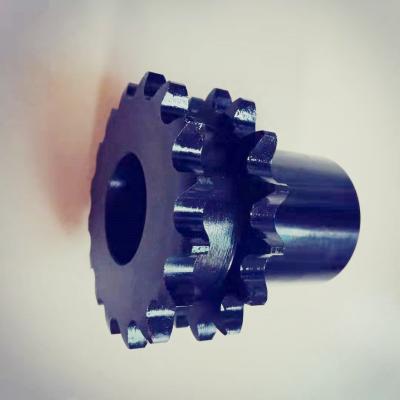 China Custom High Quality Hotels Factory Chain Double Sprocket Conveyor Chain Sprocket 16b2 With Black Oxide for sale