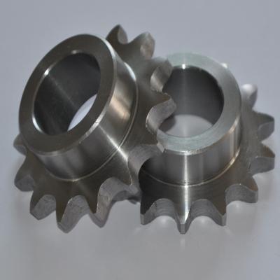 China Hotels China Manufacturer 45 Steel Sprocket Size Specification Standard 40 Roller Chain Sprocket for sale