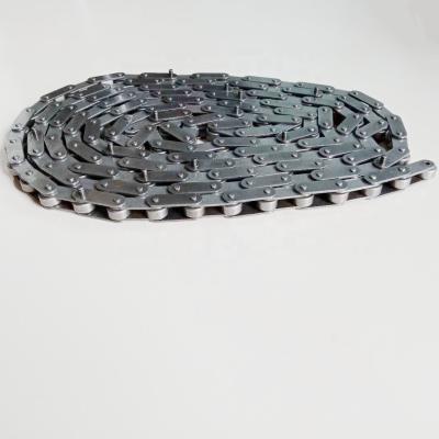 China Steel Transmission And Conveyor System C2050 C2052 Roller Chain Conveyor Chain Supplier With Extend Pin for sale