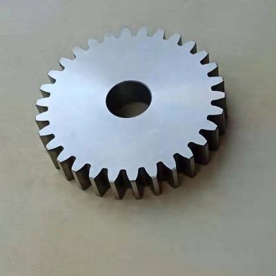 China Hotels CNC Manufacturer High Precision M1 M2 M3 M4 Carbon Steel Spur Gear Wheel Straight Tooth Gear for sale