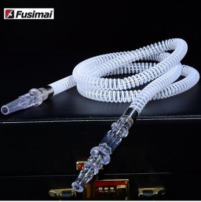 China Fusimai 1.8M Hookah Accessories High Temperature Resistance Transparent Hookah Hose High Quality for sale