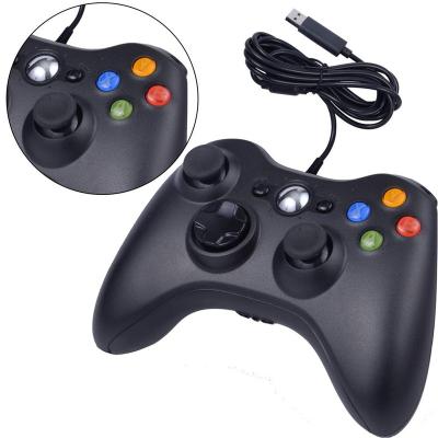 China Best Selling VIBRATION MOTOR USB Wired Gamepad For Microsoft XBOX 360 Console PC Wired Joystick Joypad Gamepad For Xbox360 Game Console for sale