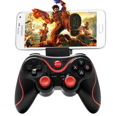 China VIBRATION MOTOR Wholesale Terios T3 X3 Joystick Gamepad Game Controller BT3.0 Wireless Joystick For Mobile Phone Tablet TV Box Holder for sale