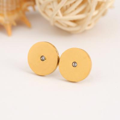 China TRENDY Earrings With Zircon Designs Jewelry Patterns Saudi Arabia 2020 For Women Small Rose Gold Gift White Party A.C.A. Trendy Images for sale