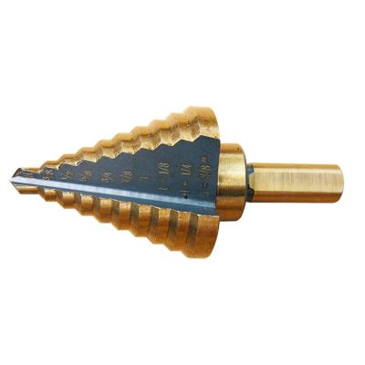 China China factory promotion fiber optic spotting industrial metal drilling -grade drilling hss step drill bits for sale