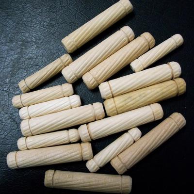 China Factory Outlet Furniture Fittings Solid Wood Rod 8mm Teak Wood Finger for sale