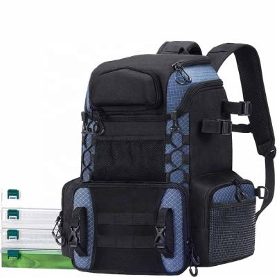 China Business Best Price Multifunctional Fishing Bag With Pockets Fishing Rod Bag With Reel Tackle Organizer for sale