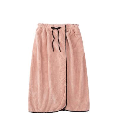 China 2022 New Style Microfiber Towel Soft Water Bath Skirt High Quality Absorbent Pink 75cm*150cm Child Safe for sale