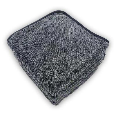 China China Manufacture High Quality Super Absorbent Gray Twist Car Towel for sale