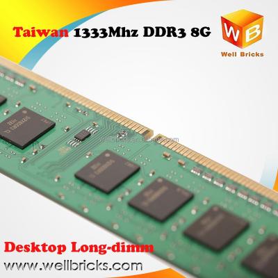 China factory undamped-dimm for computer parts in ddr3 8gb pc12800 1600mhz memory for sale