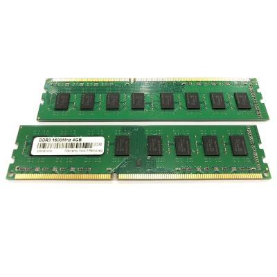 China Undamped DDR3 4gb PC Ram-dimm 1600Mhz compatible with all motherboards memoria modules for sale