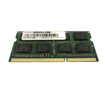 China So-dimm brand spare OEM 8gb ddr3 1600mhz memoria ram laptop for sale