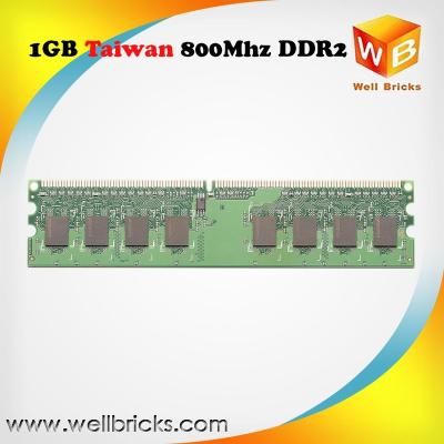 China Taiwan Undamped 100% Green Desktop CCE Non Tested Full 800mhz 1gb ddr2 compatible RAM for sale