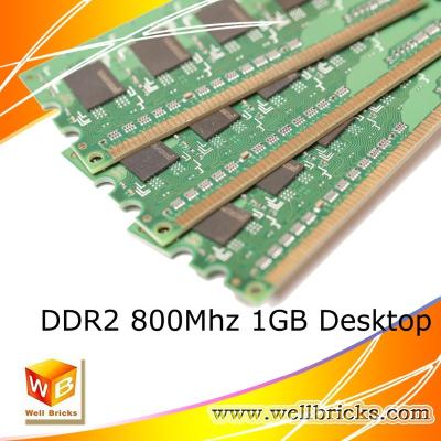 China ddr2 1gb RAM 800Mhz 128x4 Desktop Ram Memory Module Desktop OEM for sale