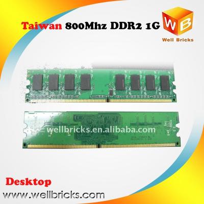 China PC2 6400 ddr2 desktop compatible 1gb ram memory for sale