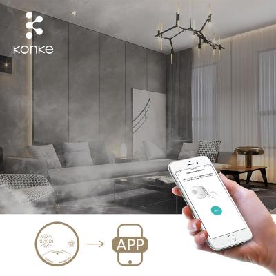 China KONKE Wireless APP Control Fire Alarm System Smoke Sensor for sale