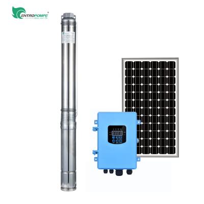 China Agriculture 12 24 48 Volt Submissible Solar Water Pump For Agriculture Drip Irrigation Pumps for sale