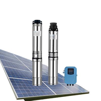 China Other 3 inch cast iron solar pumping system for irrigation project country submersible solar water pump for agriculture for sale