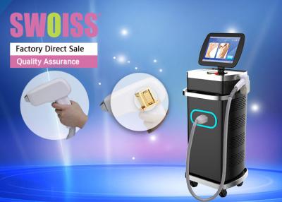 China Triple Wavelengths Diode Laser Hair Removal Machine 808nm With Touch Display for sale