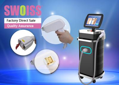 China SWOISS Diode Laser Hair Removal Machine 808nm 47cm*47cm*109cm 3 In 1 High Efficiency for sale