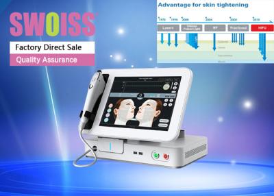 China 3D Anti - Wrinkle HIFU Facelift Machine With 10' Color Touch LCD Screen 300W for sale