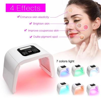 China Portable Spa Multifunction Beauty Machine 7 Color LED Light PDT Lamp Treatment Skin for sale