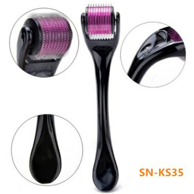 China 0.2 - 3mm Length Microcurrent Facial Machine 540 Titanium 360 Degree Derma Roller Needle for sale