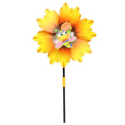 China Decorations the new flower-shaped windmill, a small windmill for children to hold toys and activities to give gifts, decorations for sale