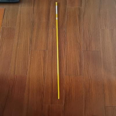 China Diameter 8.5mm FRP yellow rod for reflective marker stake applied in transportation and sports  infrastructure for sale