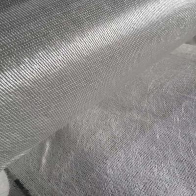 China Reinforced Resin Compatible Fiberglass Biaxial Fabric Adding A Layer Of Glass Mat To Form Combo Mat Versatile for sale