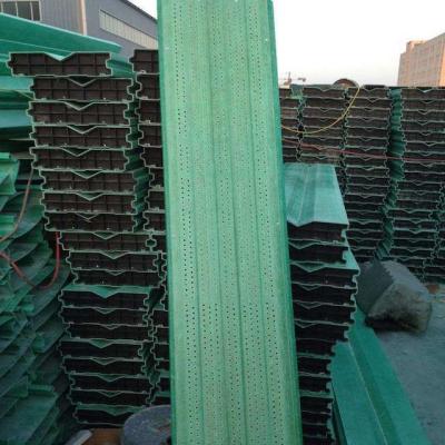 China Infrastructure Pultrusion FRP Sound Barrier High Strength Covenient Installation for sale