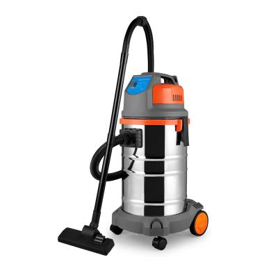 China Car 110v-240V 6.6Gal 1.87HP Wet and Dry Industrial Multi-cyclone Vacuum Cleaner Machine Cleaning Dust Extractor for sale