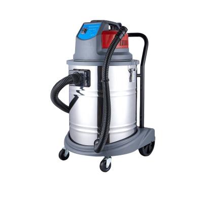 China Hotels 50L Cyclone Wet&Dry Outlet Heavy Duty Industrial Vacuum Cleaner 1400W HEPA Filtration for sale