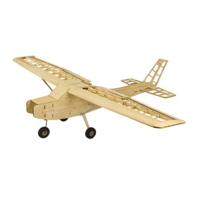 China RC Model DW Hobby Balsawood RC Airplane Cessna 152 Flight Model Aircraft 1200mm Laser Cut Electric Remote Control RC Airplane Flat Kit for sale