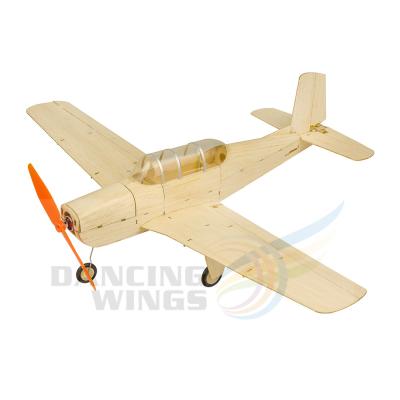 China Remote Control Balsa T-34 Model Kits Laser Cutting Building Micro Plane Toy Planes Model Wood Aircraft DW Hobby RC Airplane RC Model for sale