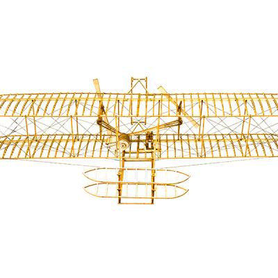 China High Quality RC Model 1:18 Balsa Wood Model Airplane Tabletop Decoration for sale