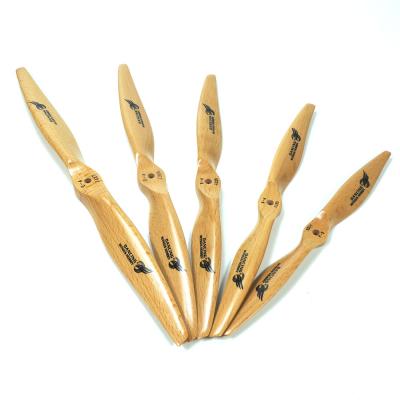 China Fixed Remore/Wing Wooden Propeller Electric Beech Thruster 6x4 10x5 11x5 12x6 13x6 14x7 RC Wooden Airplane for sale