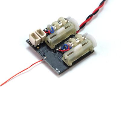 China RC Hobby AEORC RX24X Receiver Integrated Mini Micro RX Series 4CH 1S/5A Brushed ESC with Linear Servo (1.00Pin 3P) Plug with TELEM for sale