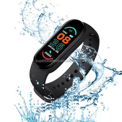 China Smart Wifi Band M6 Smart Watch Tracker Heart Rate Blood Pressure Monitor Waterproof Sports Wristband Activity Tracker Wristband for sale