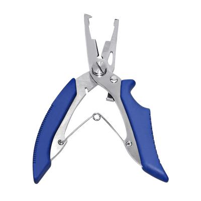 China Durable Stainless Steel Pliers Fishing Line Multifunctional Cutter Fishing Tackle Tool for sale