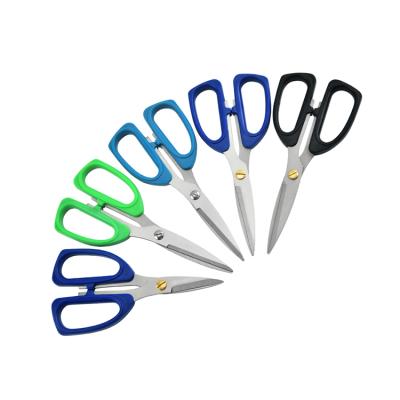 China Customize Any Color Manufacturers Wholesale Super Hard Strong Stainless Steel Scissors for sale