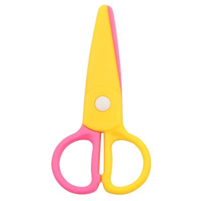 China Universal Student Scissors Clipping Craft Tools For Classroom Colorful Scissors DIY Artist Tools for sale